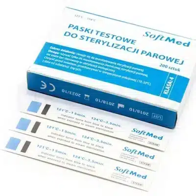 Paski testowe do sterylizacji parowej KLASA IV SoftMed A'200