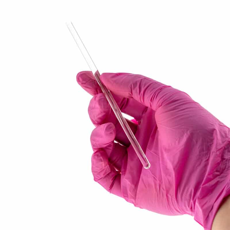 Bagietka szklana laboratoryjna, szkło borokrzemowe 3.3