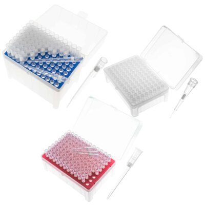 Końcówki do pipet automatycznych z filtrem
