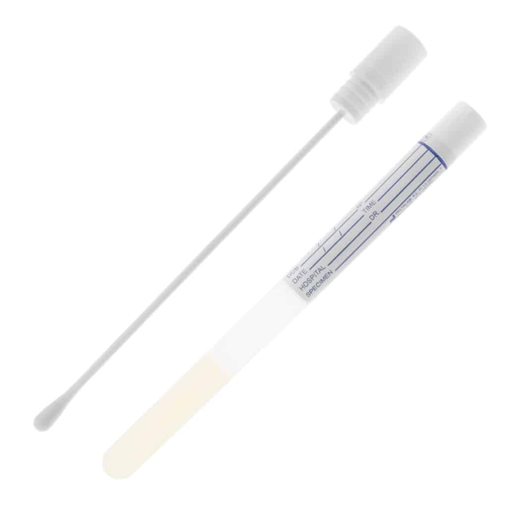 wymazówka sterylna z podłożem Stuart