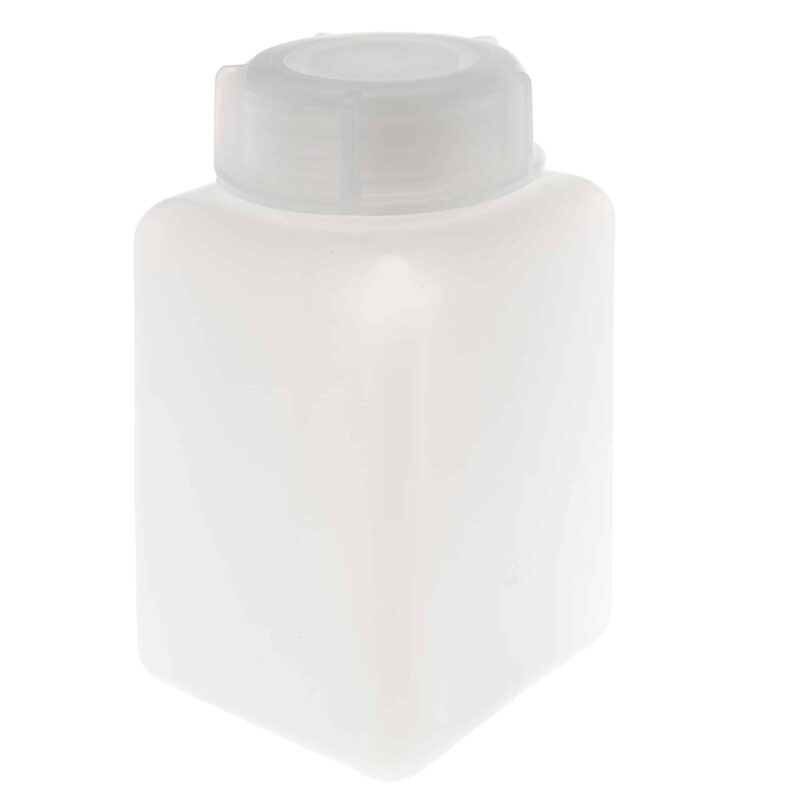 Butelka laboratoryjna czworokątna HDPE