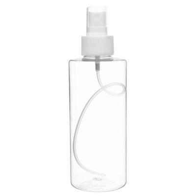 BUTELKA PET 250 ml z atomizerem rozpylaczem przeźroczysta