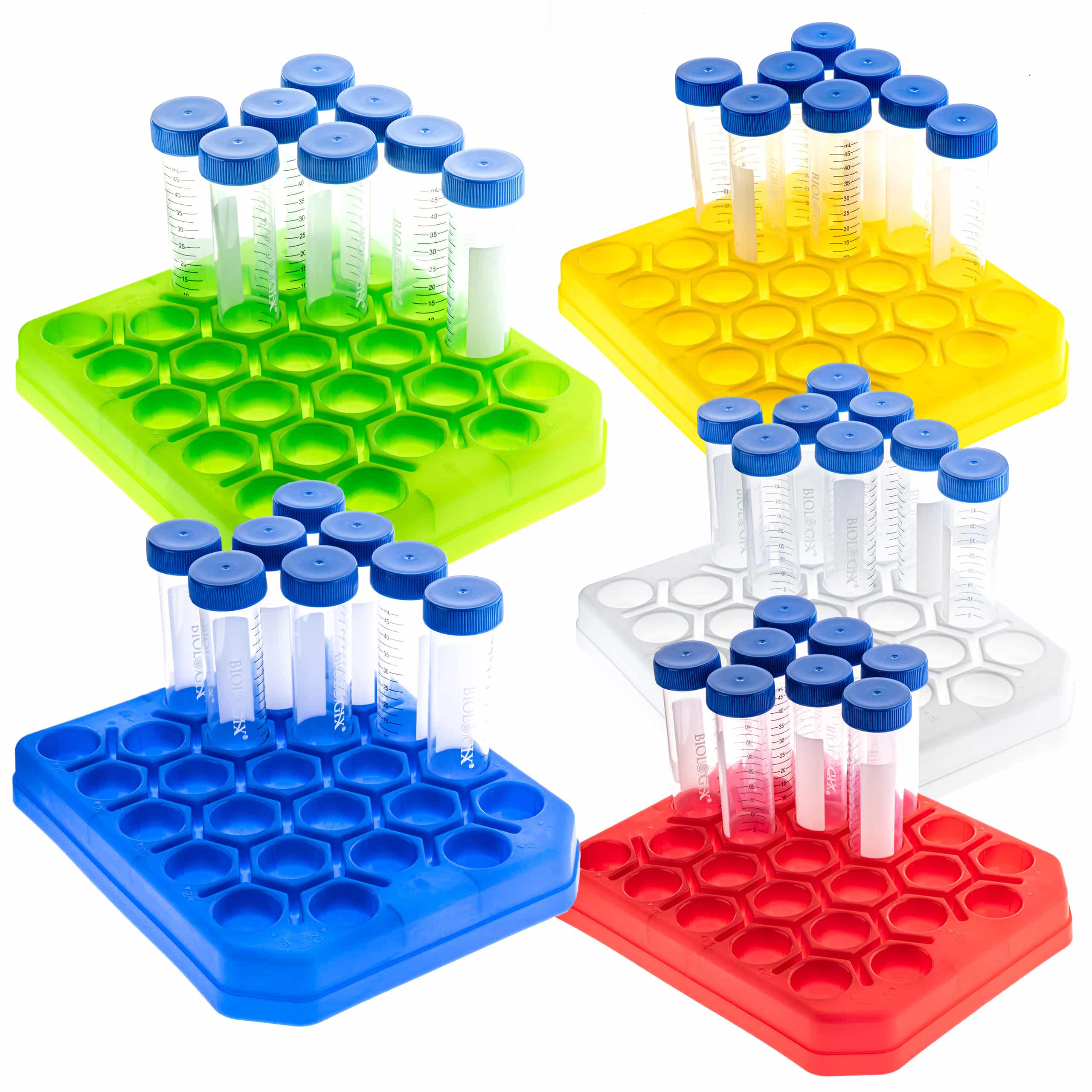 Statyw na probówki wirówkowe Falcon 50 ml