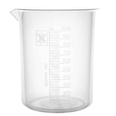Zlewka laboratoryjna plastikowa 1000 ml