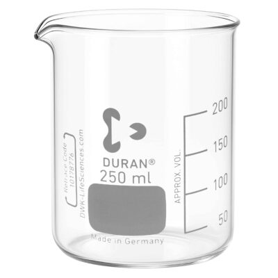 Zlewka szklana 250 ml DURAN