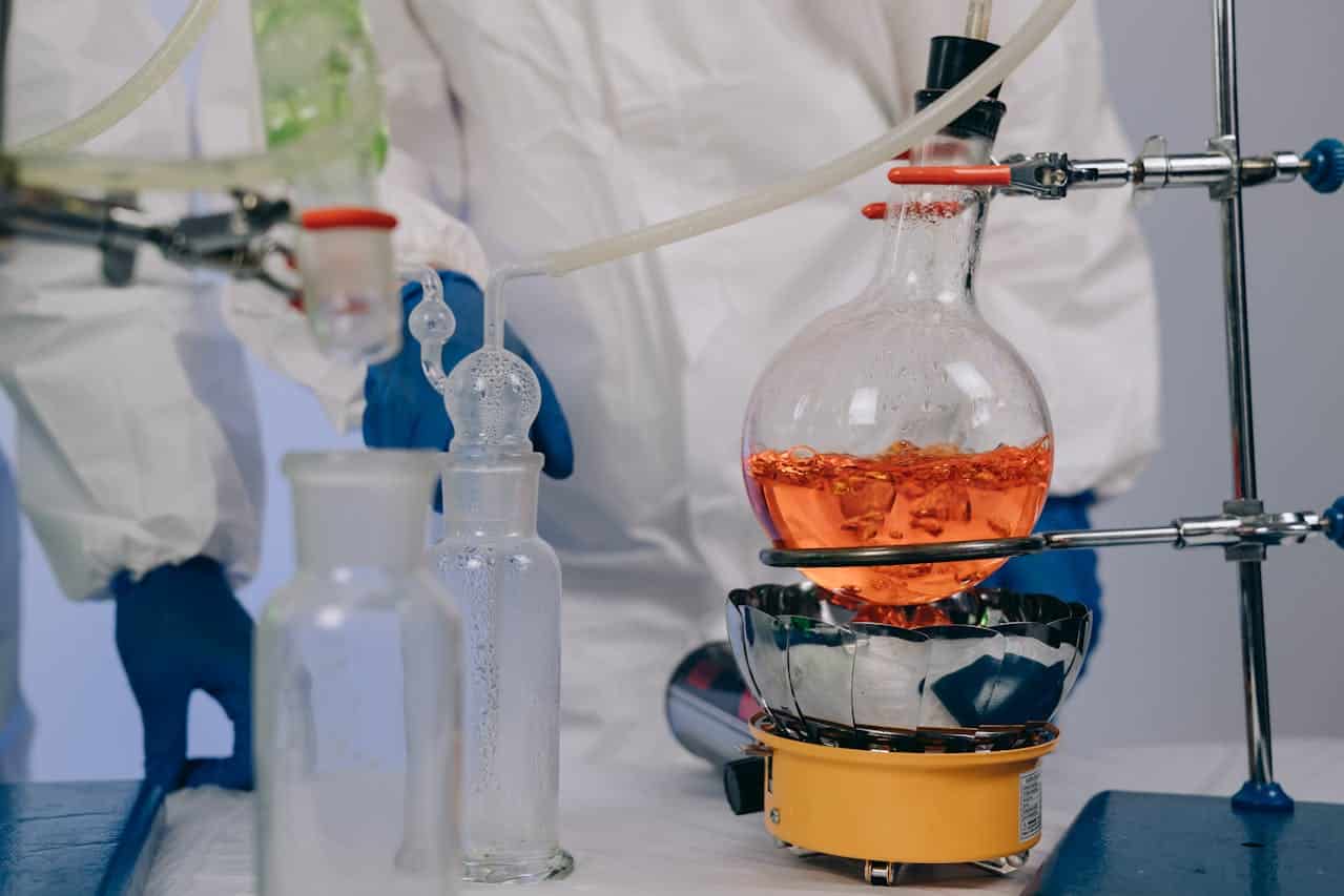 Kolby laboratoryjne płaskodenne