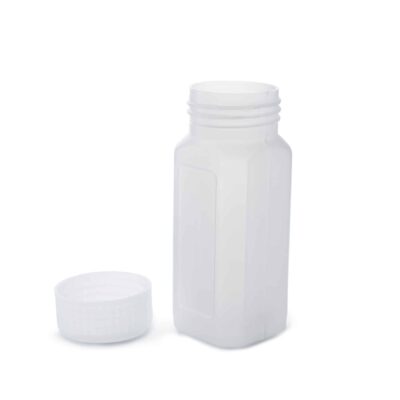 Butelka pojemnik na próbki z nakrętką plastikowa twarda HDPE