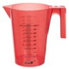 Czerwony, 500 ml, 100 mm, 140 mm