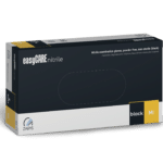 Rękawiczki nitrylowe easyCare czarne