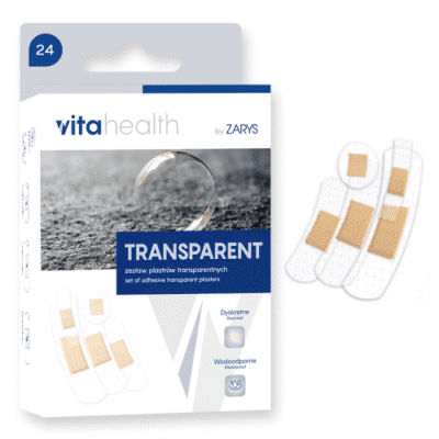 Plastry transparentne vitahealth by ZARYS
