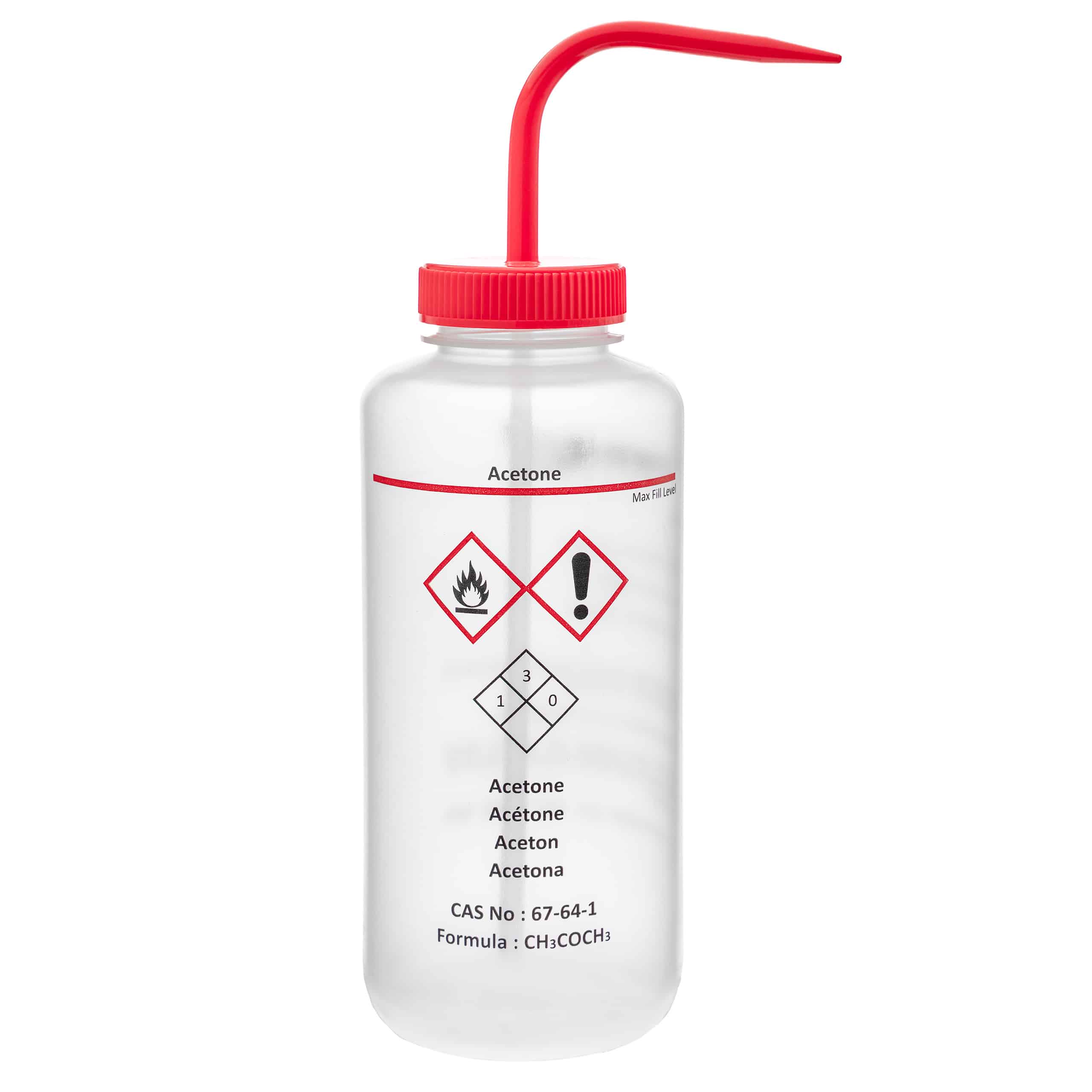 VWR® Tryskawka z nadrukiem, LDPE