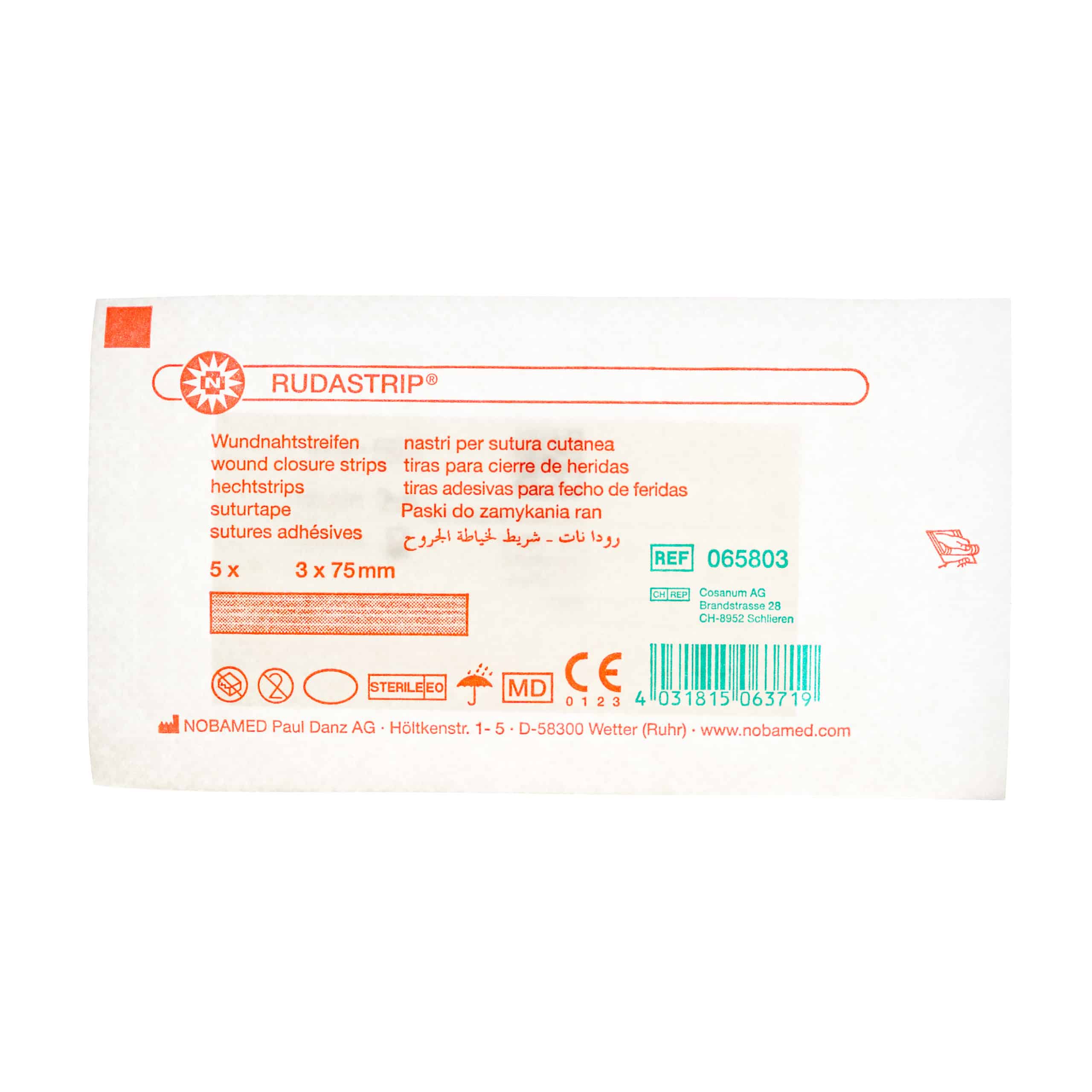 Paski do zamykania ran RUDASTRIP®