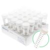 15 ml, Odkręcana typu Twist off, 12500×g, 25/statyw, 2 statywy/worek, 10 worków/karton, 500