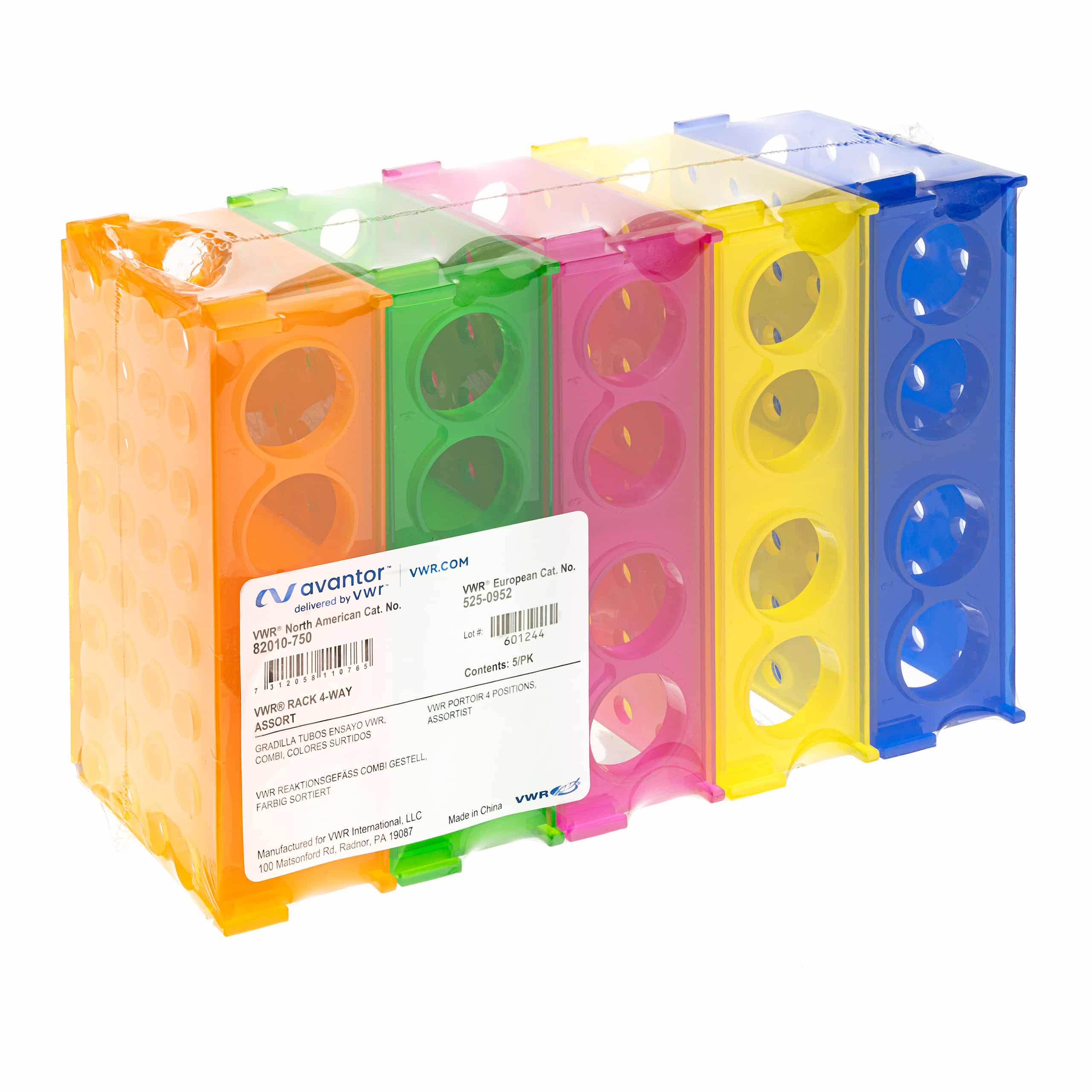 VWR® Statyw na probówki laboratoryjne – multistatyw