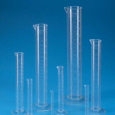 cylindry miarowe klasy A wykonane z TPX transparentne