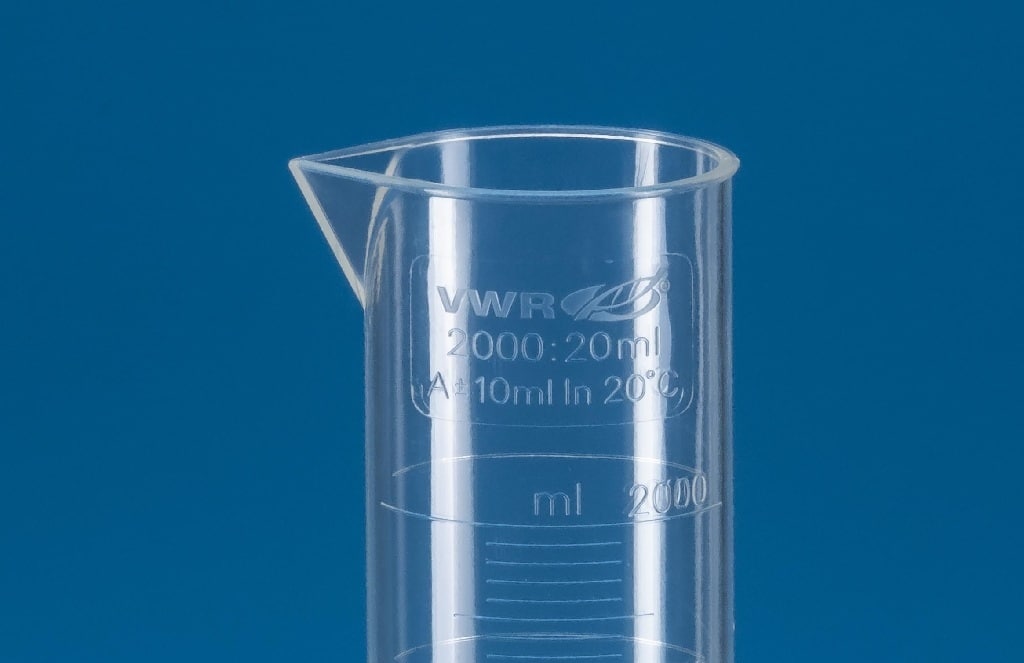 VWR® Cylindry miarowe TPX PMP klasa A poj. od 10 do 2000 ml