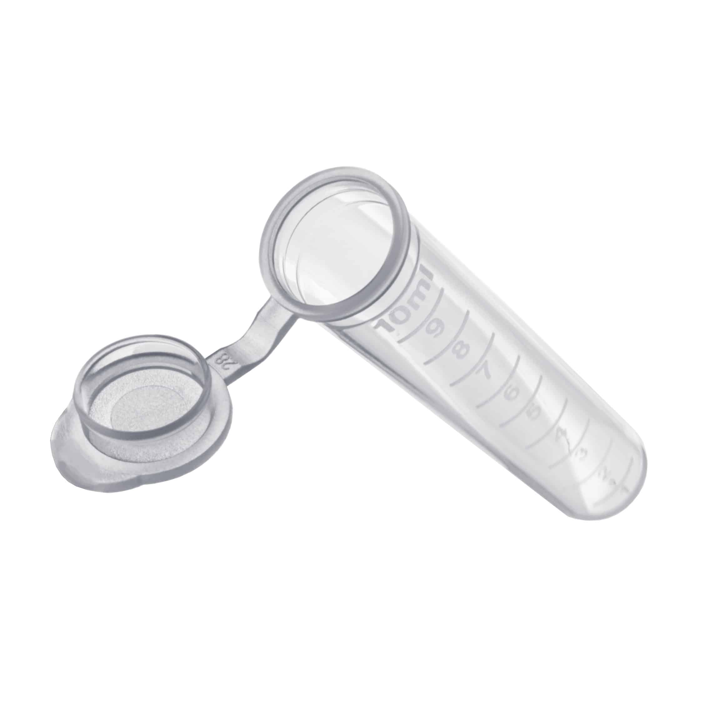 Probówki wirówkowe okrągłodenne z polipropylenu z zamknięciem