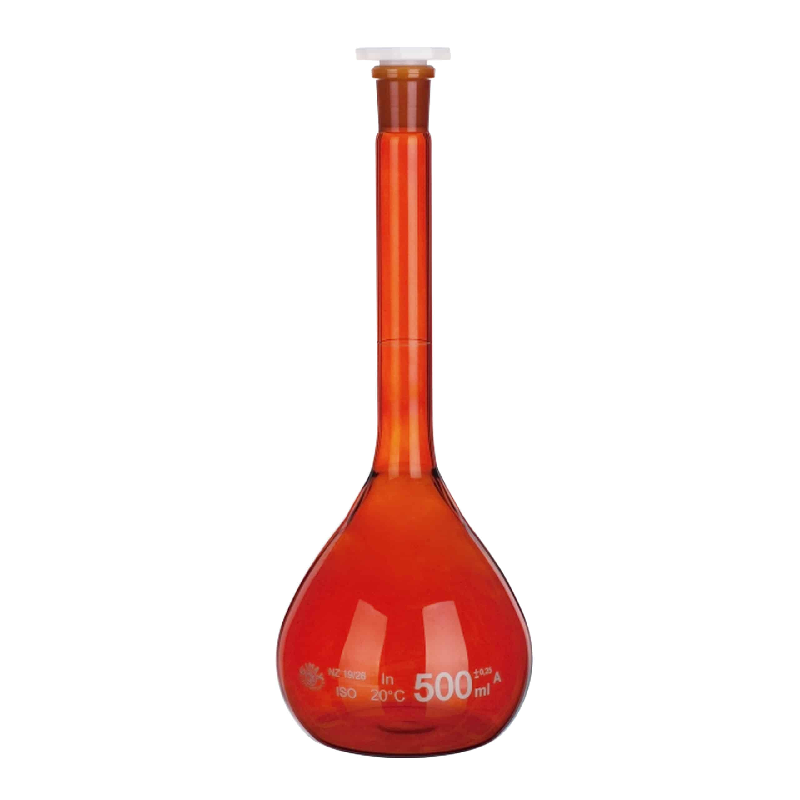 Kolba miarowa oranżowa SIMAX