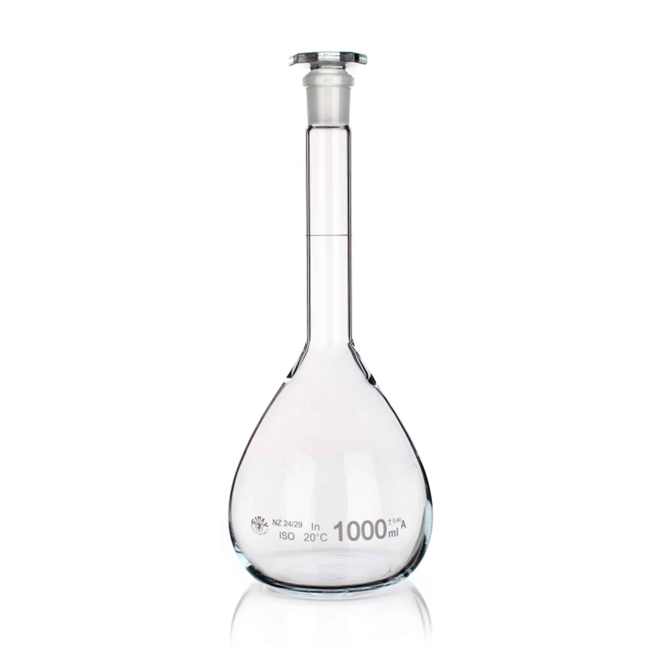 Kolba miarowa szklana