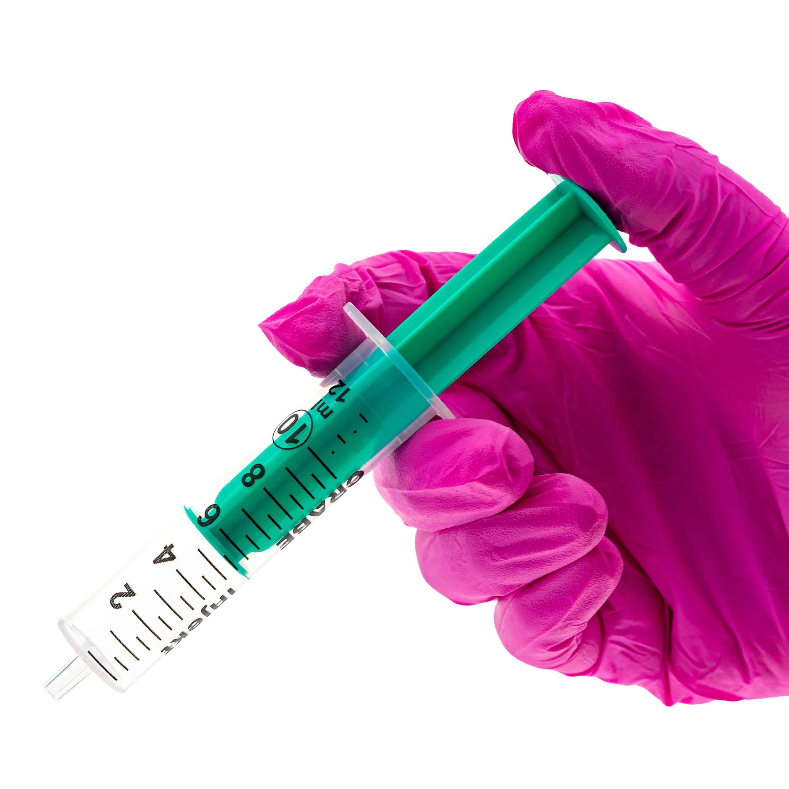 CRABE Strzykawka dwuczęściowa, luer, sterylna, 100 szt.