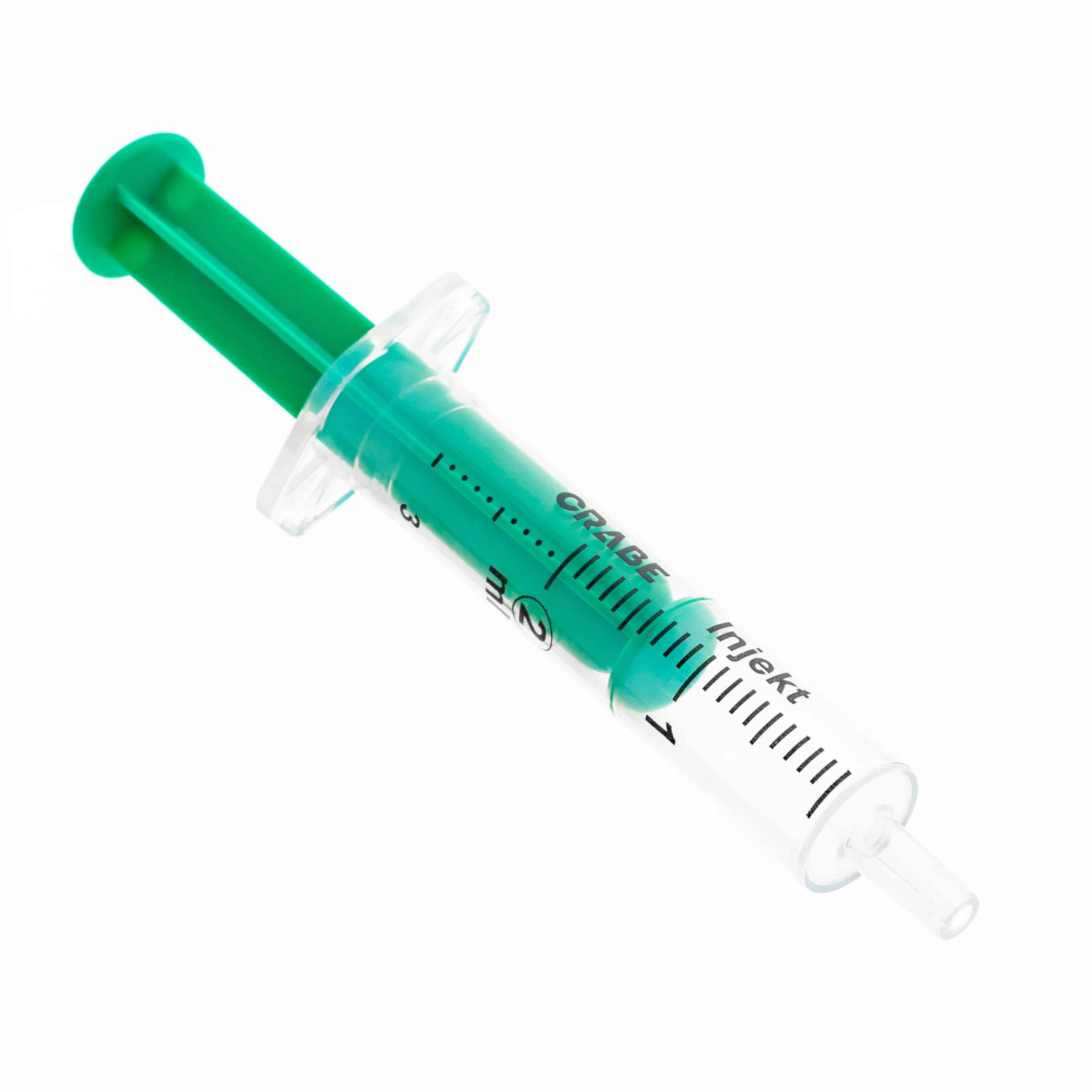 CRABE Strzykawka dwuczęściowa, luer, sterylna, 100 szt.