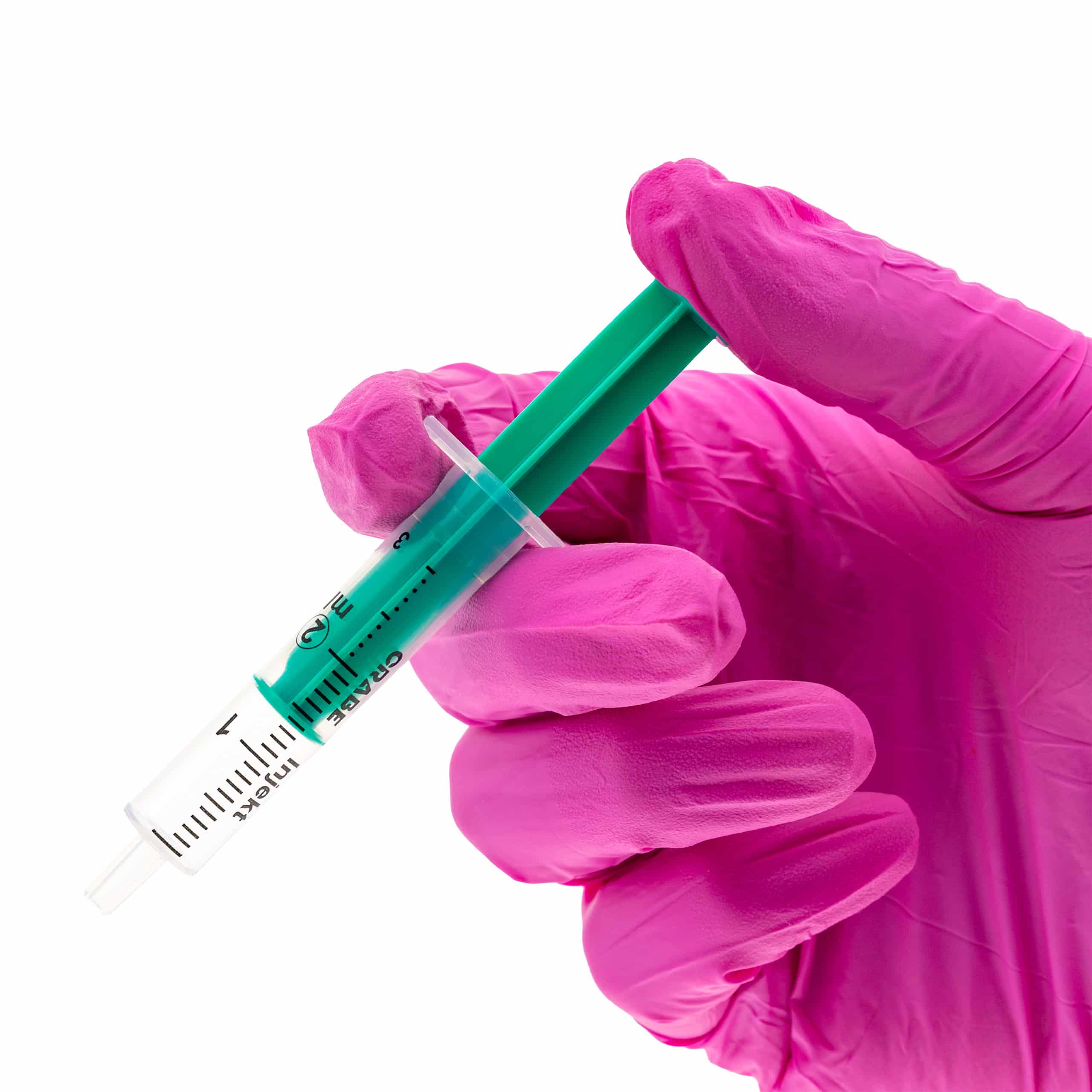 CRABE Strzykawka dwuczęściowa, luer, sterylna, 100 szt.