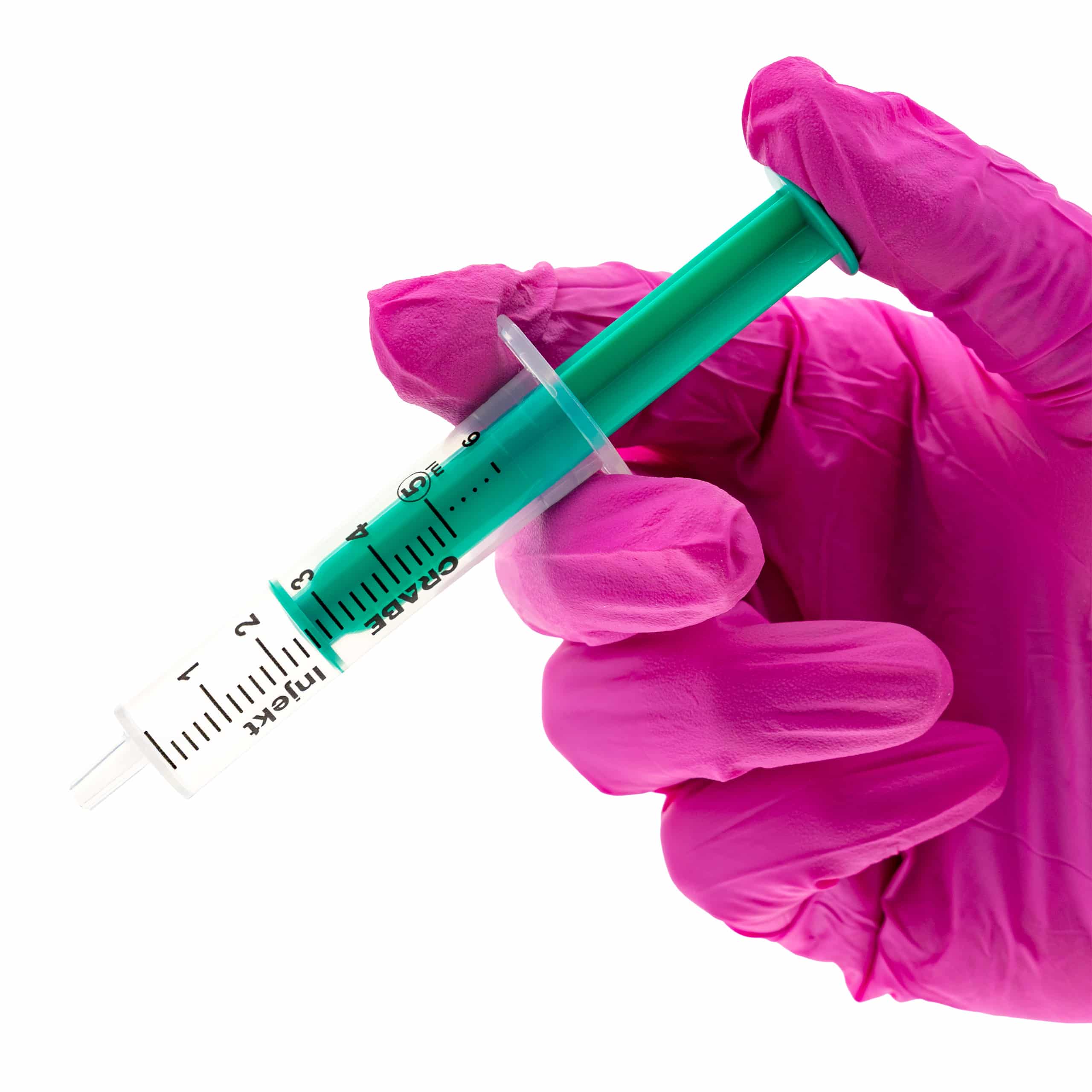 CRABE Strzykawka dwuczęściowa, luer, sterylna, 100 szt.