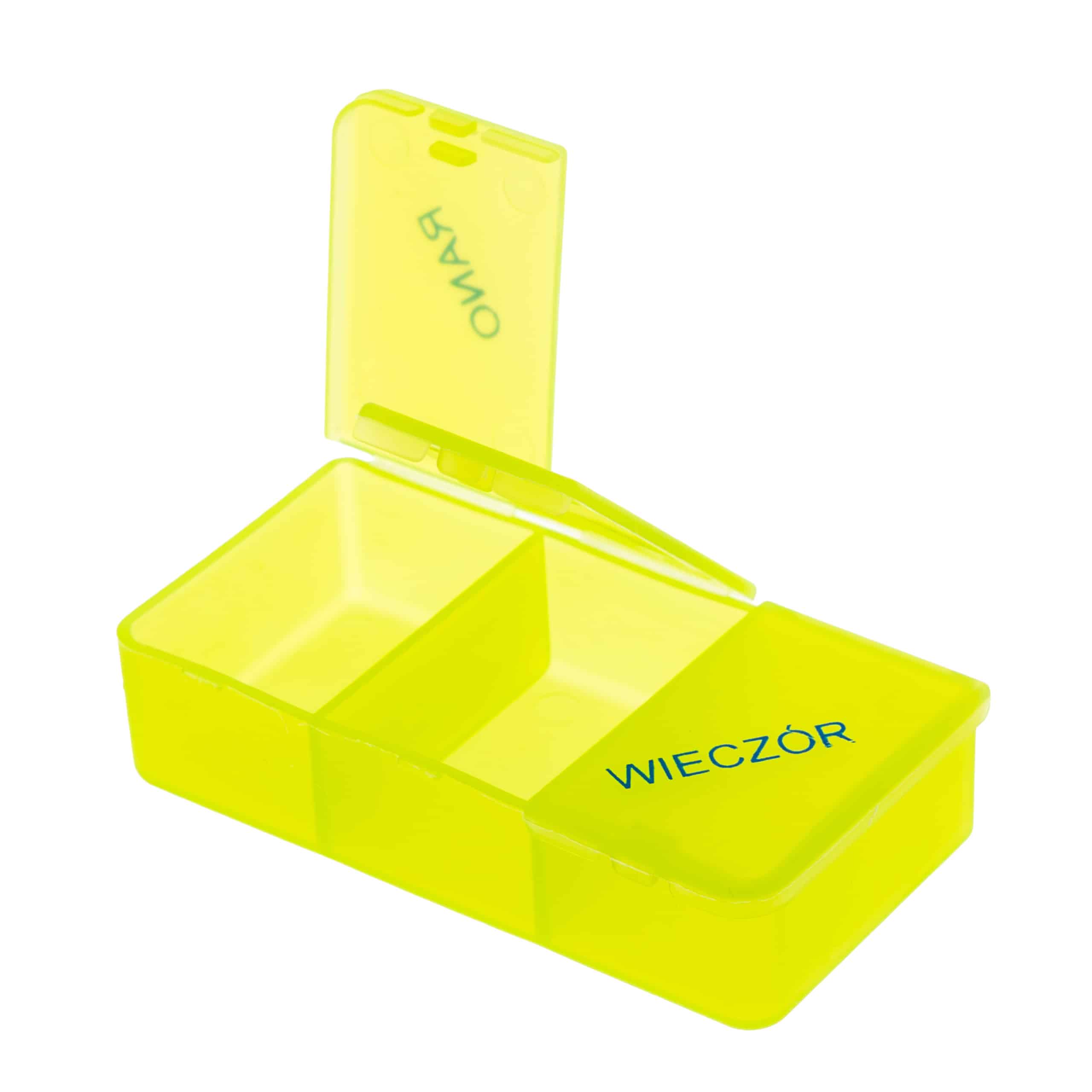 Kasetka na leki, jednodniowa – 3 pory dnia | MINI 3×1