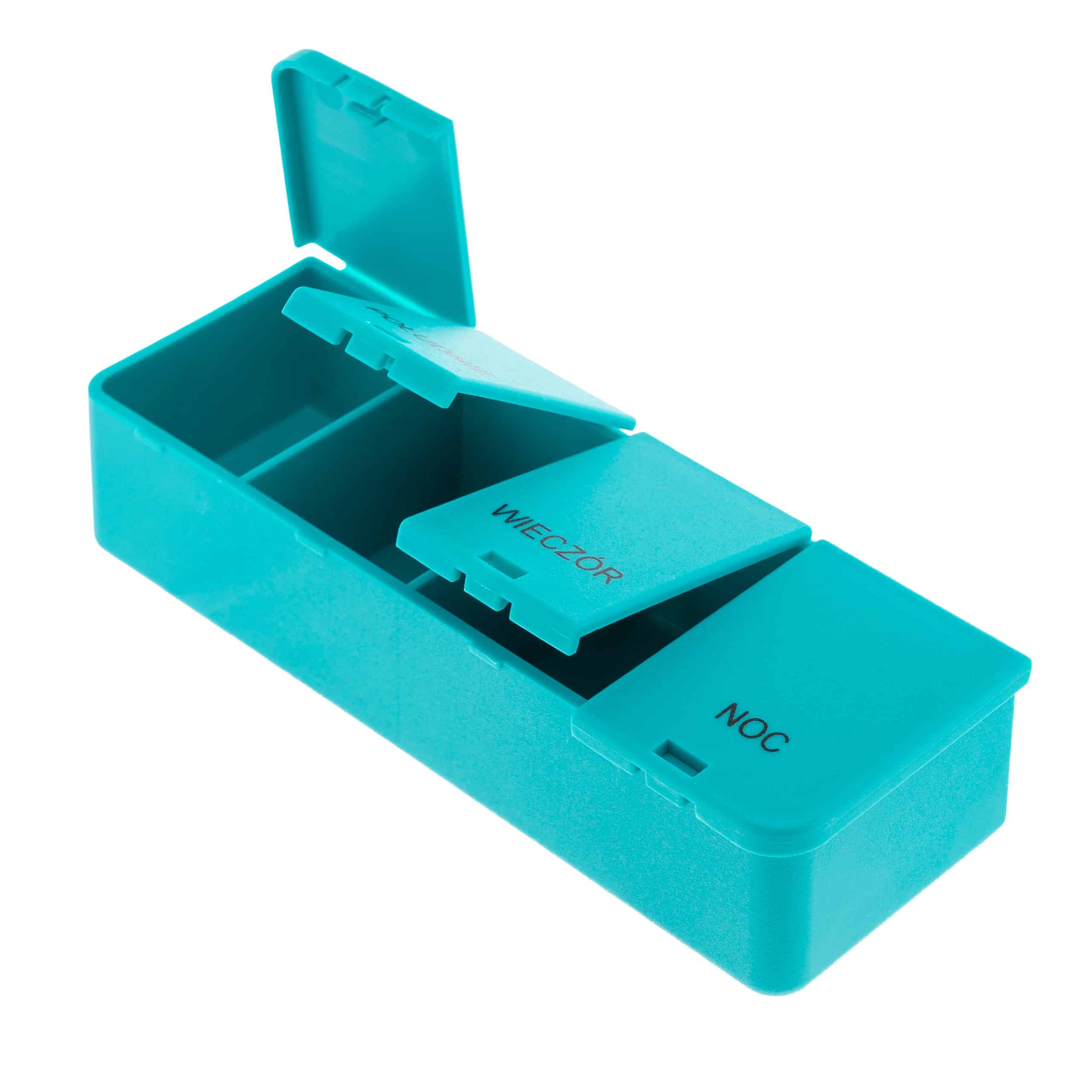 Kasetka na leki, jednodniowa – 4 pory dnia | BigBox 1×4