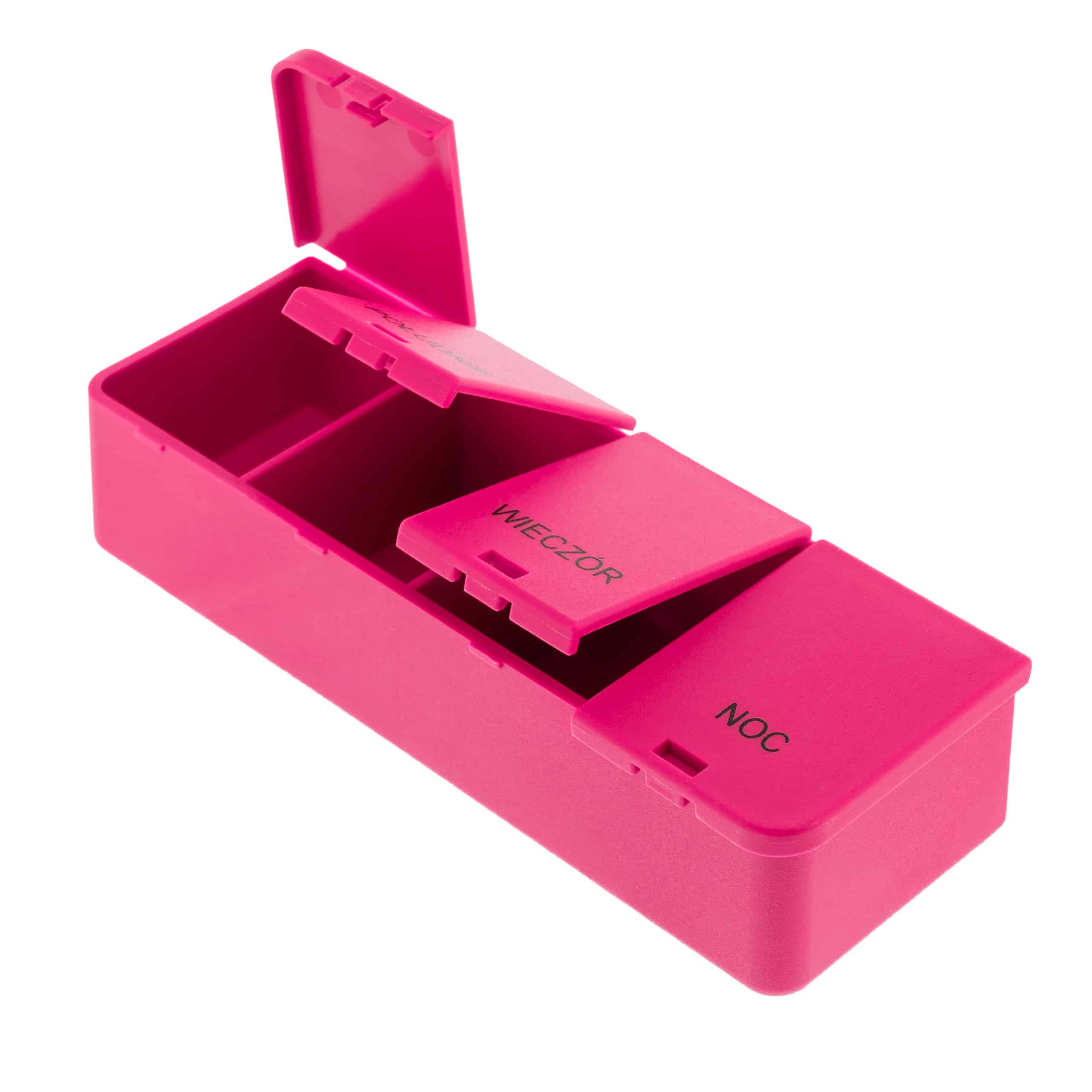 Kasetka na leki, jednodniowa – 4 pory dnia | BigBox 1×4