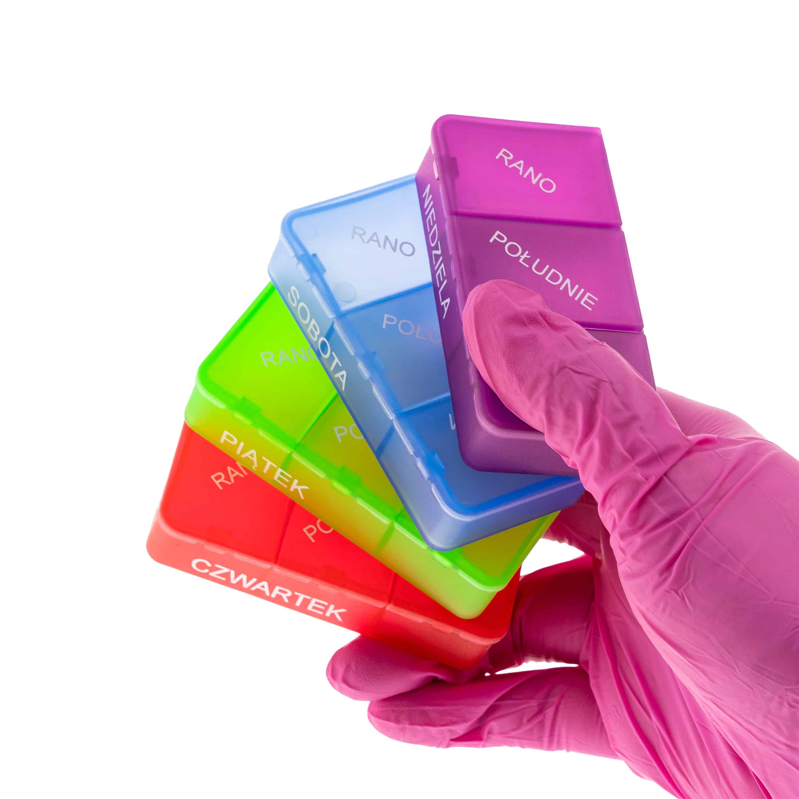 Kasetka na leki, tygodniowa – 3 pory dnia | MINI 7×3