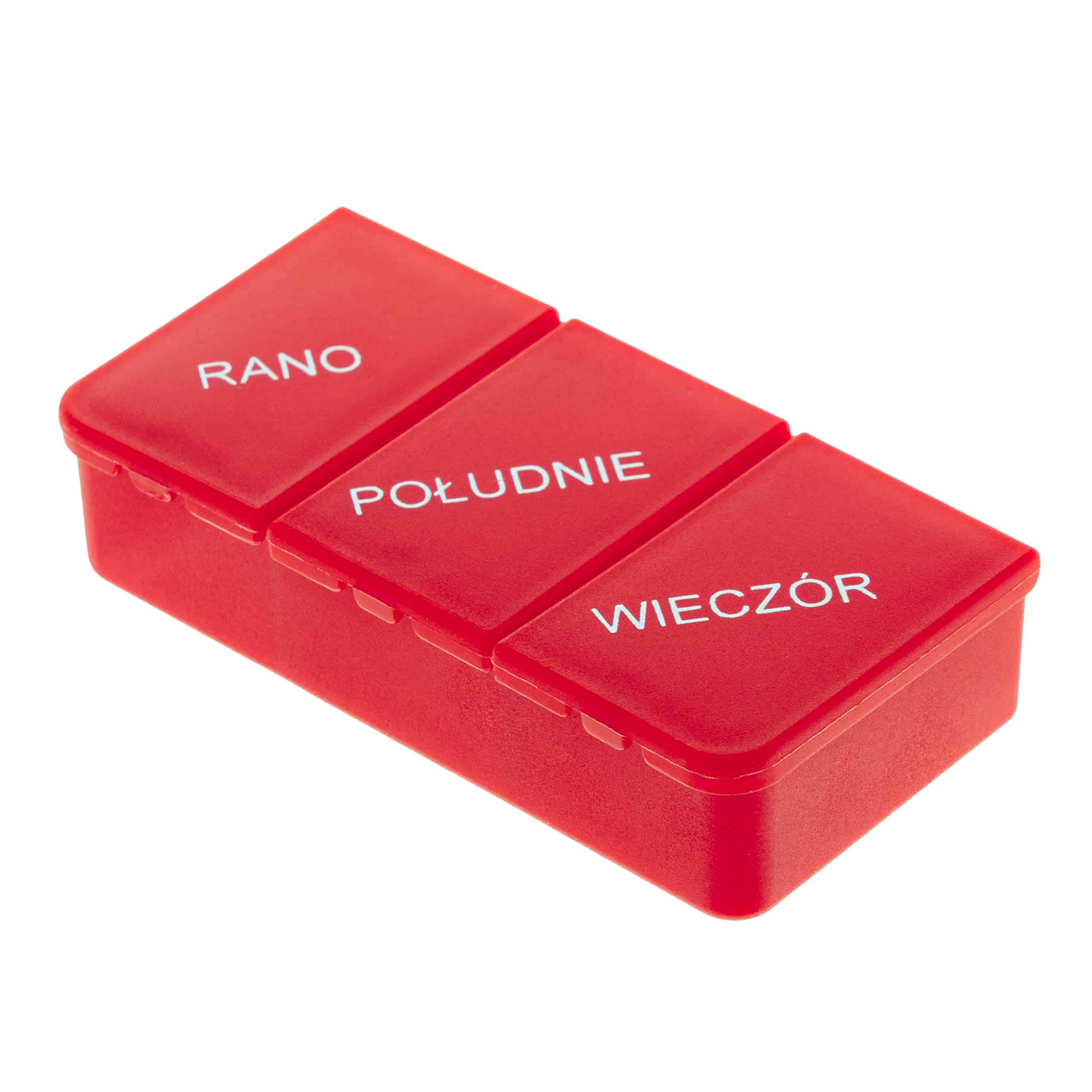 Kasetka na leki, jednodniowa – 3 pory dnia | MINI 3×1