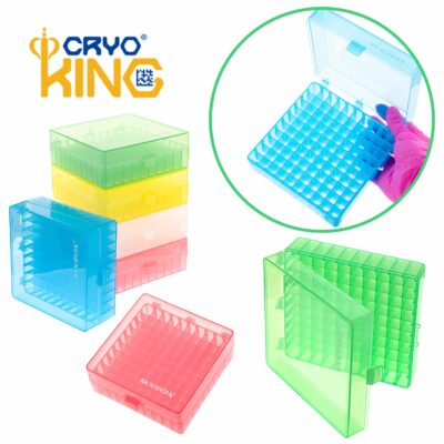 Biologix® CryoKING Pudełko do mrożenia próbek, PP z klapką