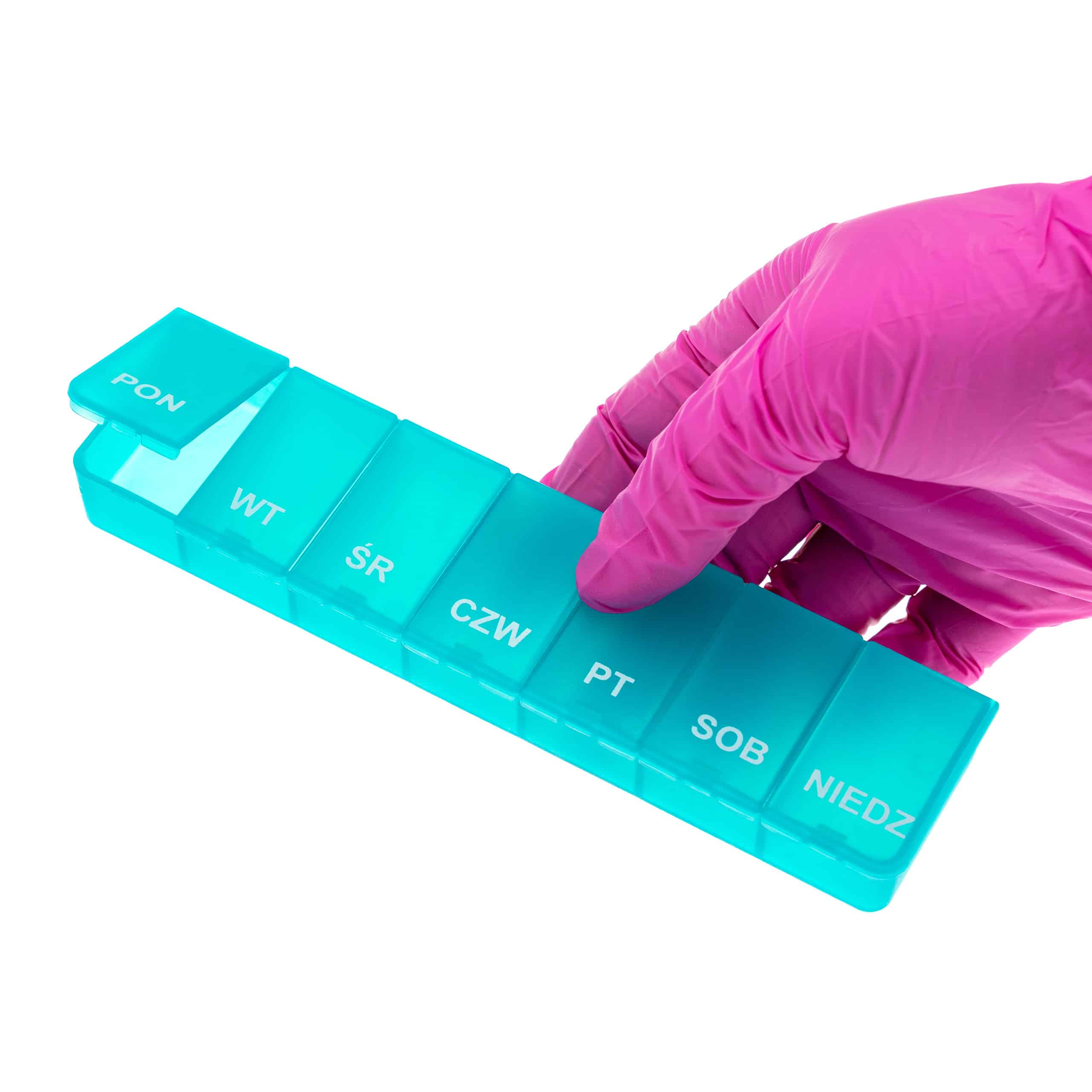 Kasetka na leki, tygodniowa – 1 pora dnia