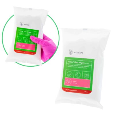 Medisept velox duo wipes