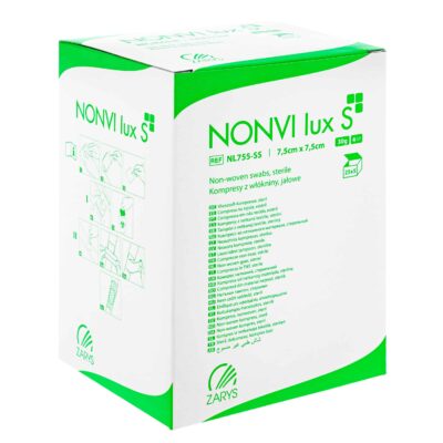 Kompres włókninowy NONVI lux S 7,5 x 7,5 cm
