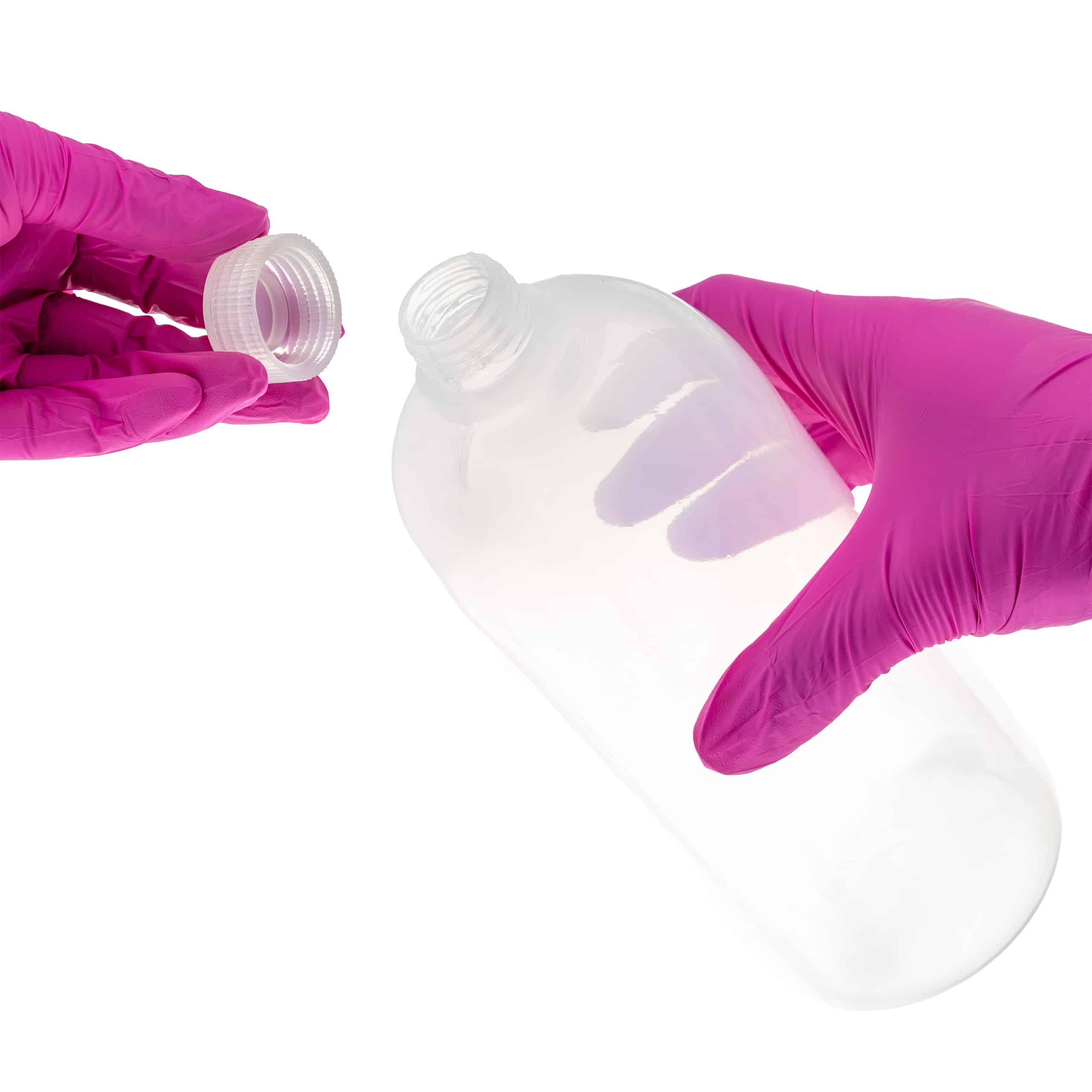 Butelka plastikowa 1000 ml, wąska szyjka, GL28, PP