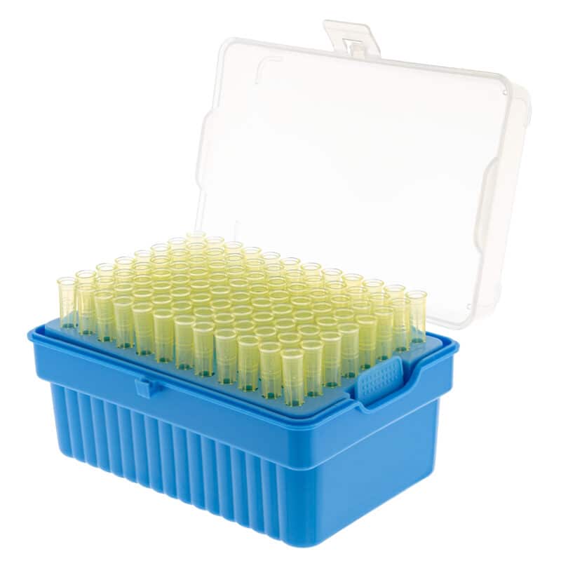 Biologix® Końcówki do pipet – sterylne, w statywie, 96 szt.