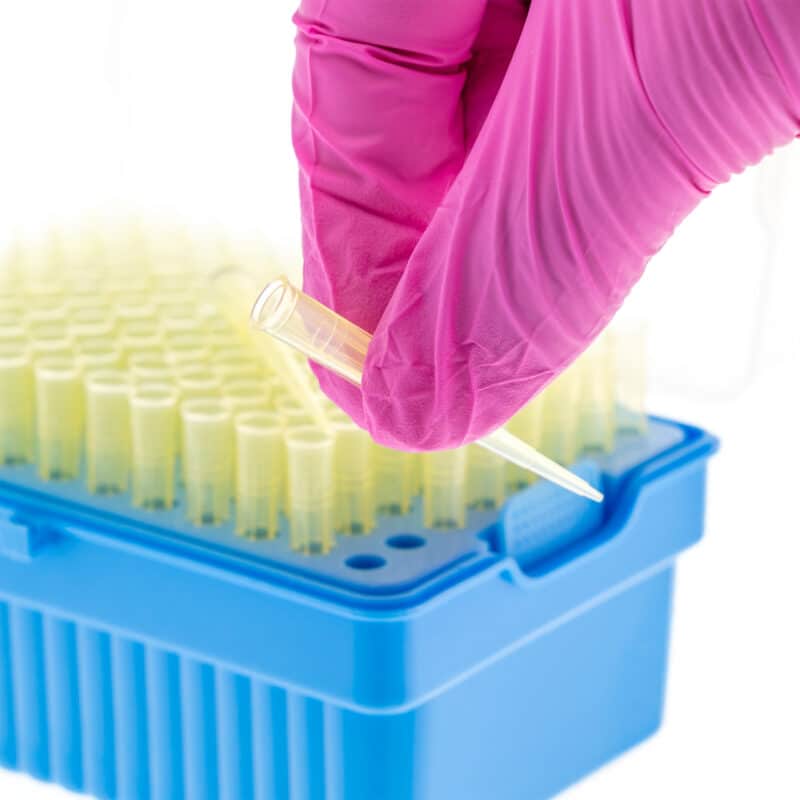Biologix® Końcówki do pipet – sterylne, w statywie, 96 szt.