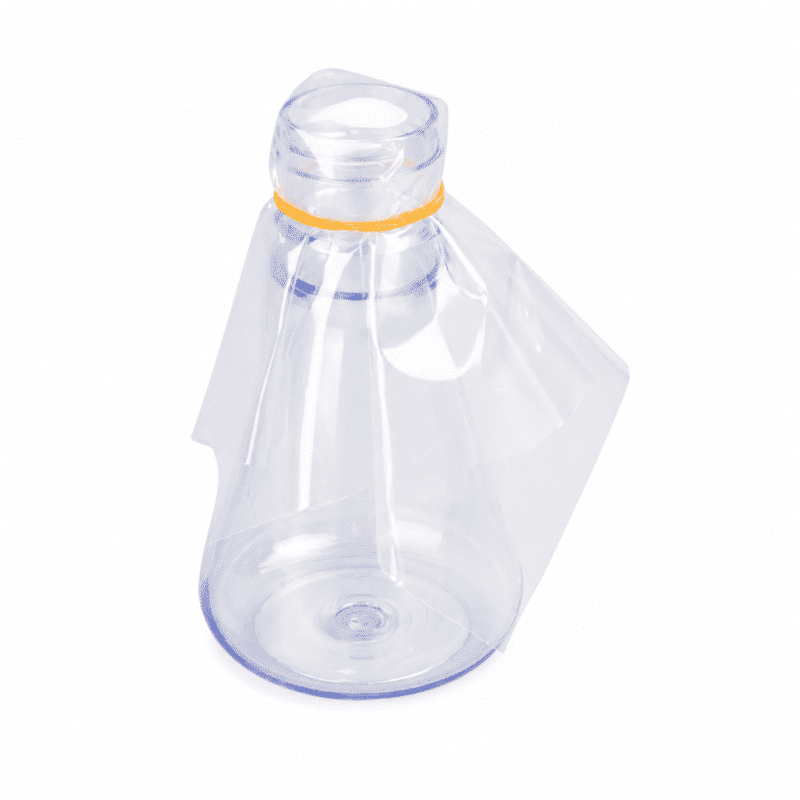 Kolba Erlenmeyera do hodowli bakterii PC – płaskie dno, 125–500 ml