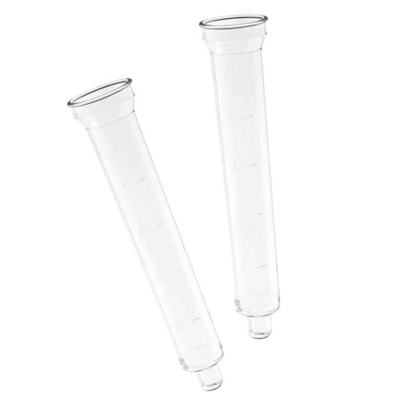 Probówki na mocz do osadu, wirówkowe 12 ml, bez korka, 100 szt. + korki