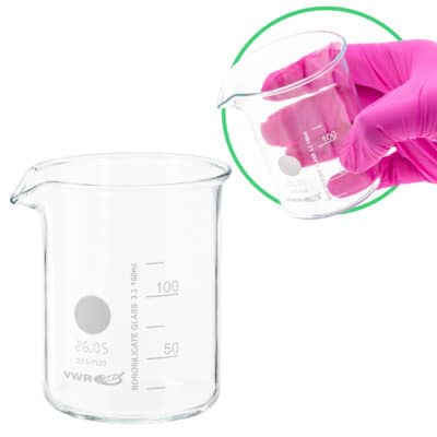 Zlewka laboratoryjna szklana 150 ml
