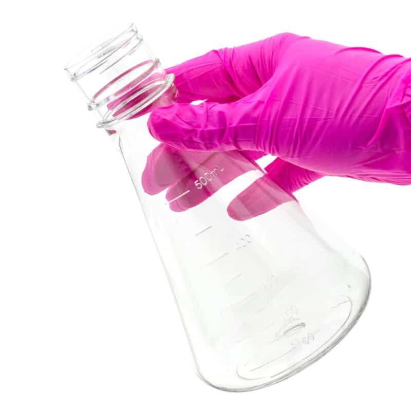 Kolba Erlenmeyera do hodowli bakterii i drożdży, PC, 125-500 ml